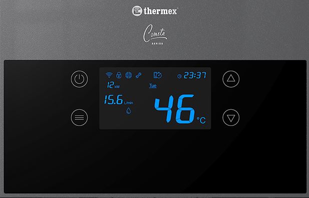 Коды ошибок электрического котла THERMEX Cometa 6-12 Wi-Fi
